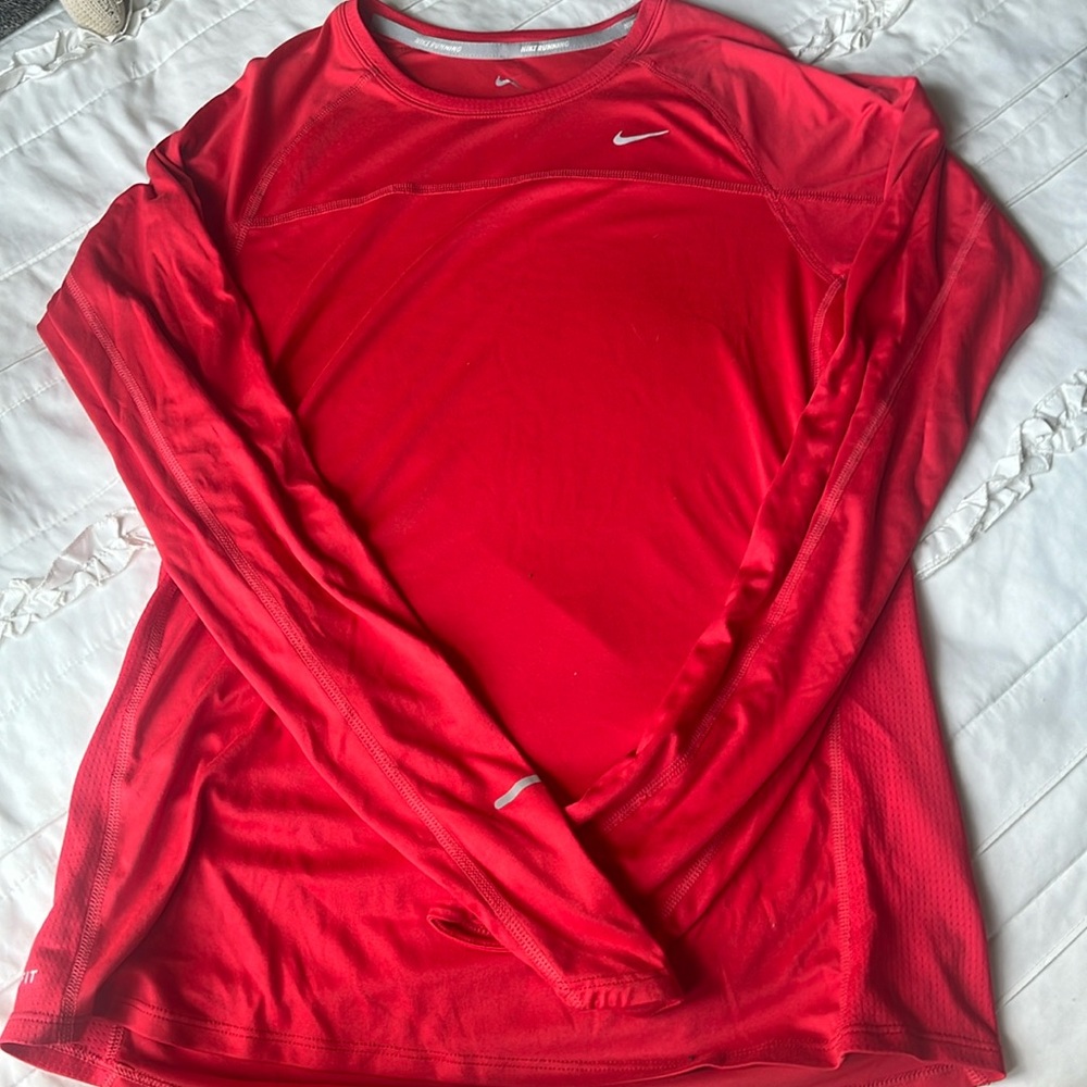 Long sleeve Nike running shirt size M